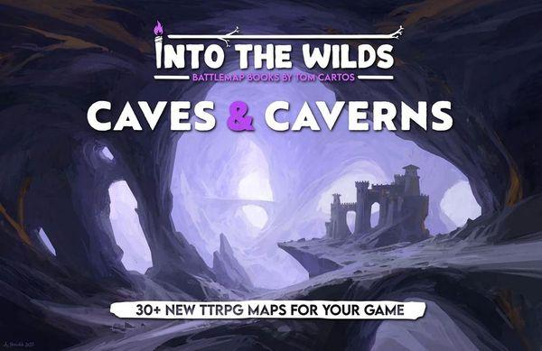 Into The Wilds: Caves & Caverns Map Book cover