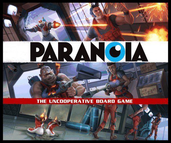 Paranoia Board Game cover